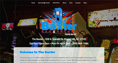 Desktop Screenshot of baxterarcade.com